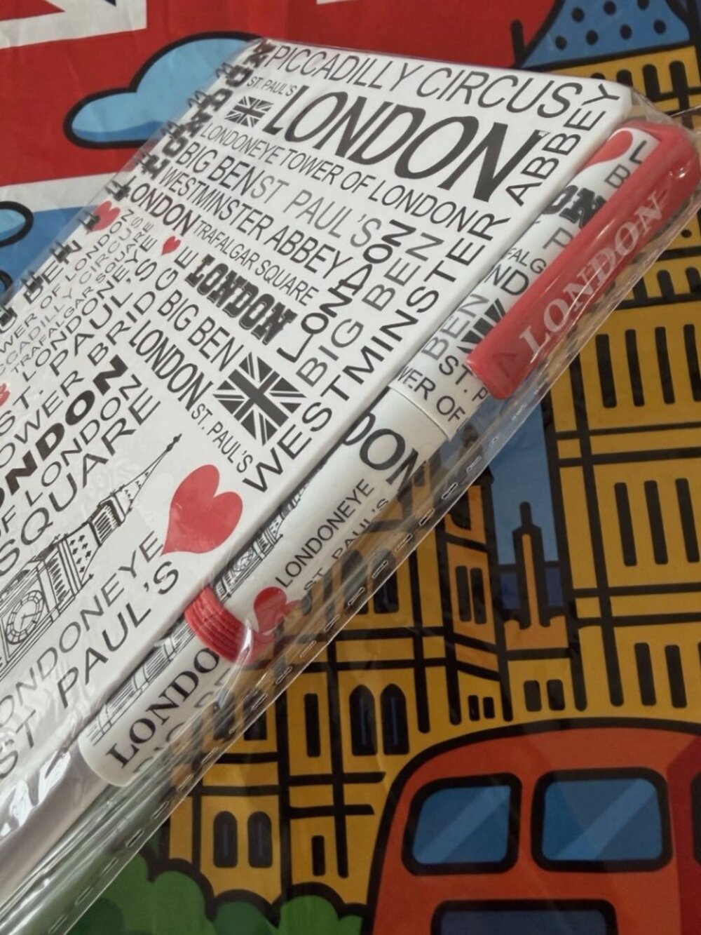 London Big Ben Spiral Ruled Notebook Journal - Picture 4 of 6